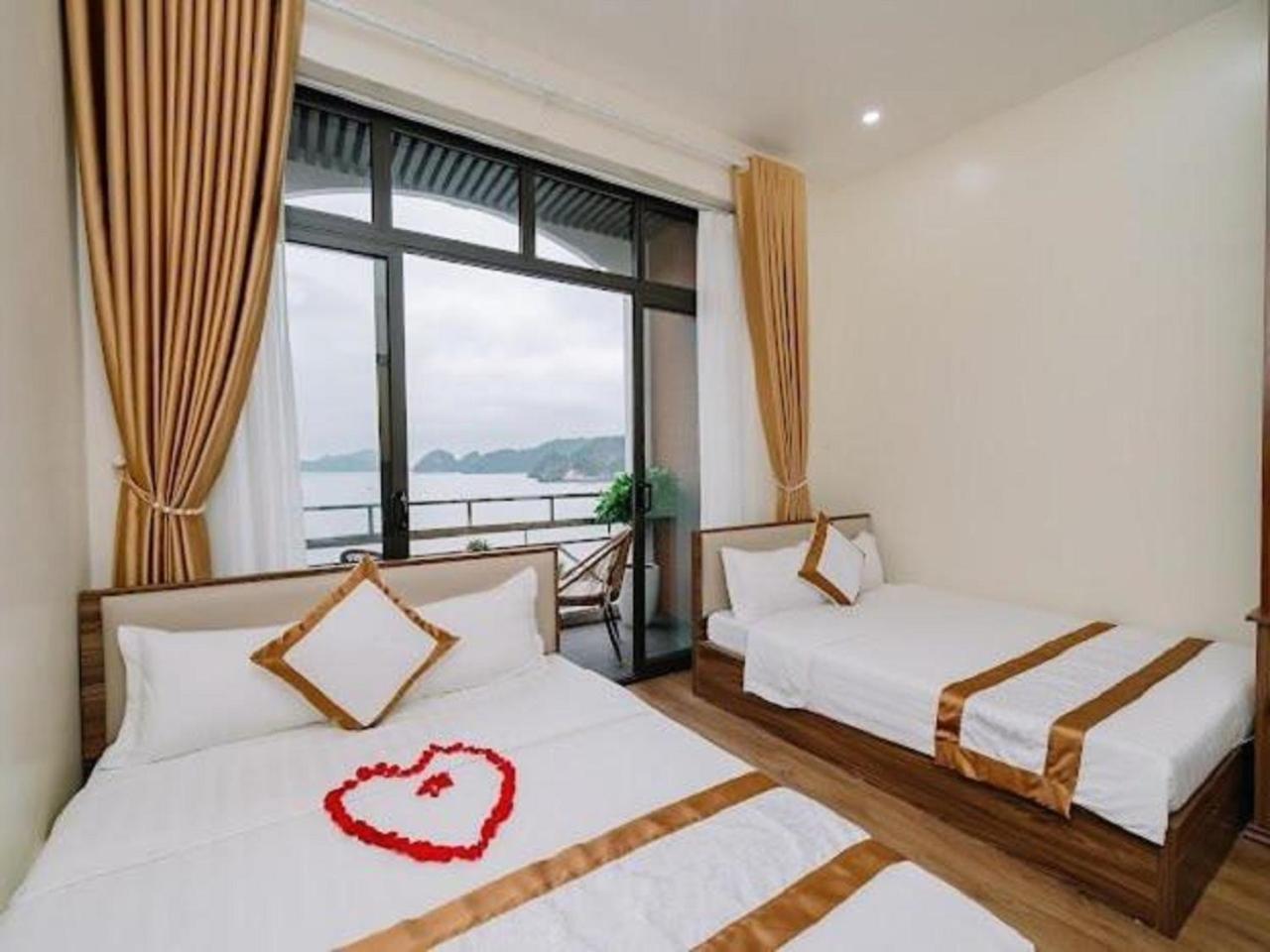 Gia Cat Long Boutique Cat Ba Hotel Chan Chau Buitenkant foto